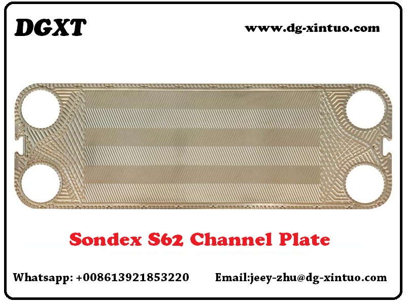  Sondex S62 Plate Heat EXchanger plate and gaskets  