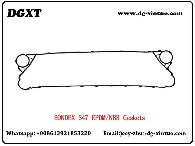 Sondex Plate heat exchanger Gasket S47/S43/S42
