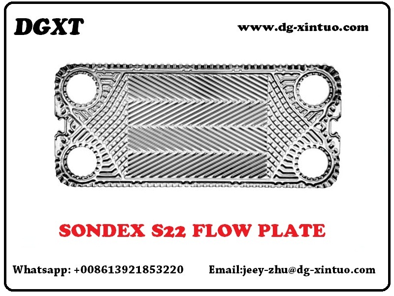  Sondex S22 Plate Heat EXchanger plate and gaskets  