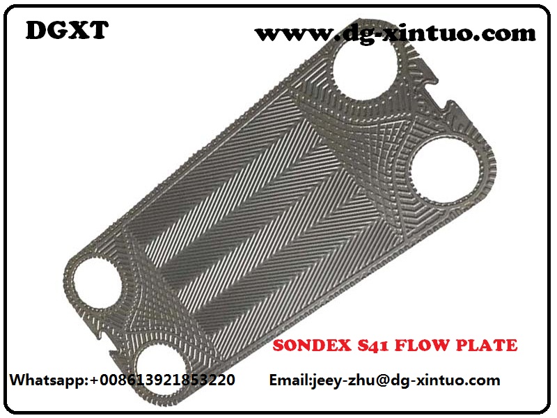  Sondex S41 Plate Heat EXchanger plate and gaskets  