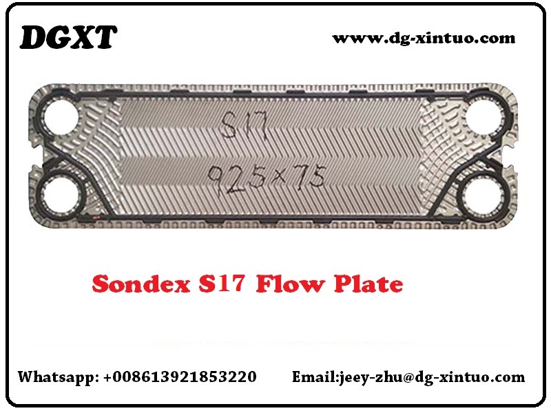 Sondex S17 Plate Heat EXchanger plate and gaskets  